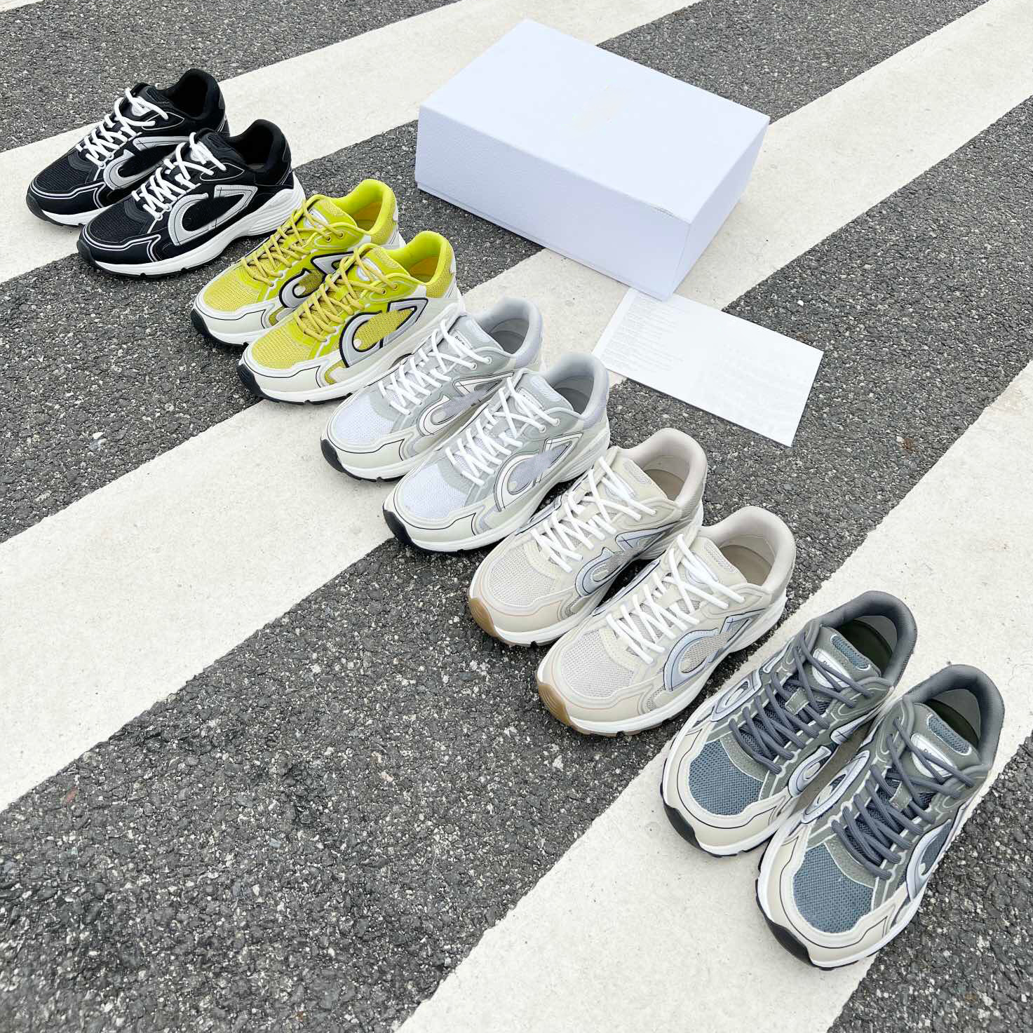 Designer Sneakers B30 Calfskin Mesh Chunky Casual Shoes Men Women Grey Technical Oblique Runner Trainers Luxury Fashion Outdoor Shoe
Designer Sneakers B30 Calfskin Mesh Chunky Casual Shoes Men Women Grey Technical Oblique Runner Trainers Luxury Fashion Outdoor Shoe