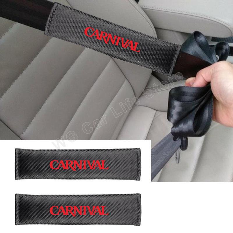 Safety Belts & Accessories Car Belt Cover For Kia Carnival Carbon Fiber Seat Pad Auto Seatbelt Shoulder Strap Cushion Vehicle Supplies
Safety Belts & Accessories Car Belt Cover For Kia Carnival Carbon Fiber Seat Pad Auto Seatbelt Shoulder Strap Cushion Vehicle Supplies