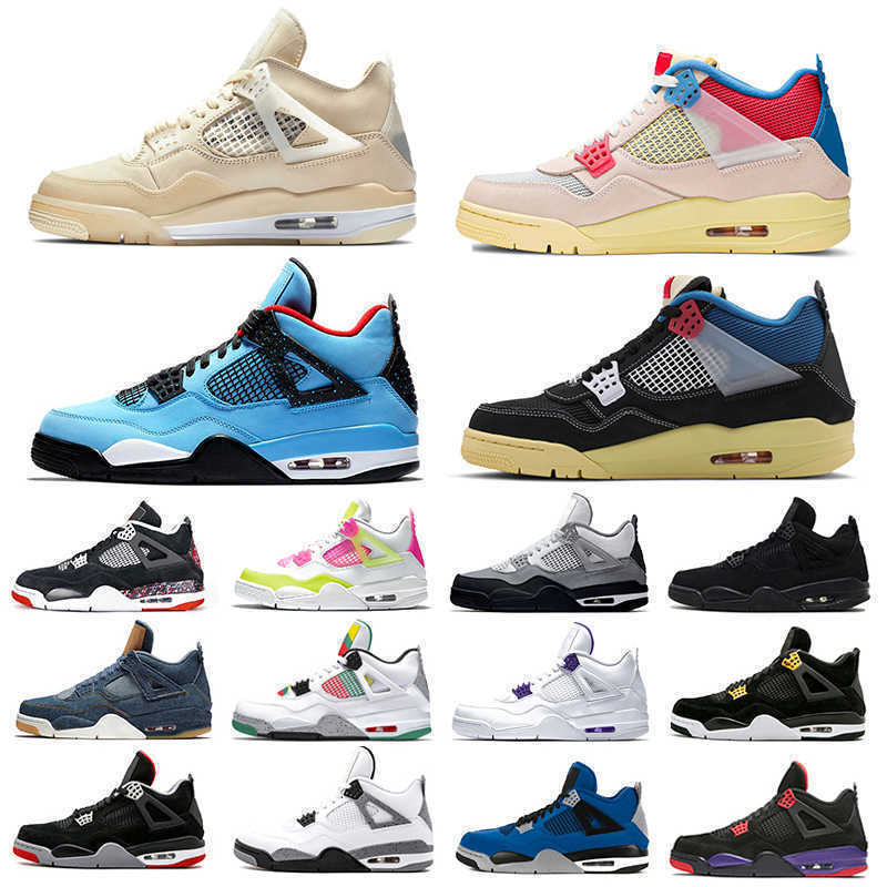 sail union x jumpman 4 mens basketball shoes cactus jack bred Black Cat denim fire red 4s Men athletic trainers sports sneakers 7-13, Color#5
sail union x jumpman 4 mens basketball shoes cactus jack bred Black Cat denim fire red 4s Men athletic trainers sports sneakers 7-13, Color#5