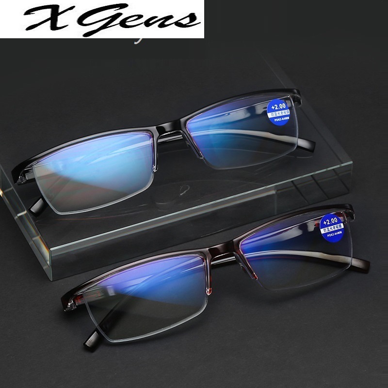 Half Frame Reading Glasses Men's Presbyopia Men Women Vintage Semi Rimless Integrated Anti blue ray 1.0 1.5 2.0 2.5 3.0 3.5 4.0
Half Frame Reading Glasses Men's Presbyopia Men Women Vintage Semi Rimless Integrated Anti blue ray 1.0 1.5 2.0 2.5 3.0 3.5 4.0