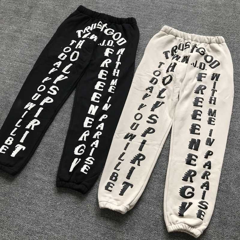 Men Women Pants CPFM TRUST GOD W.W.J.D Sweatpants KANYE WEST Sunday Print Kardashian Pants Cotton Trousers X0628
Men Women Pants CPFM TRUST GOD W.W.J.D Sweatpants KANYE WEST Sunday Print Kardashian Pants Cotton Trousers X0628