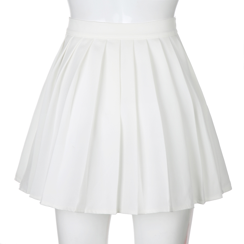 2021darlingaga casual white letter embroidery high waist woman skirts y2k summer fashion pleated skirt short 2021 girls mini skirt, Black
2021darlingaga casual white letter embroidery high waist woman skirts y2k summer fashion pleated skirt short 2021 girls mini skirt, Black