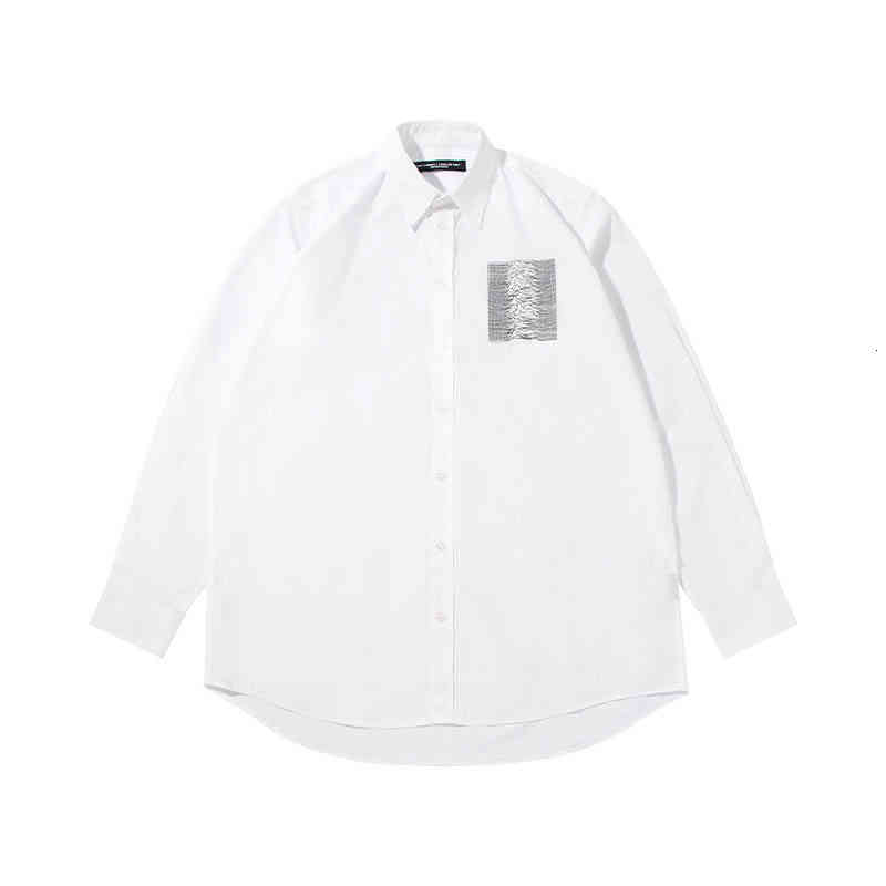 Men' Casual Shirts Raf simons outono novo estilo mercerizado algodão camisa remendo ondulado pulso bordado all-match manga longa casual MPO3, 1# shoe box
Men' Casual Shirts Raf simons outono novo estilo mercerizado algodão camisa remendo ondulado pulso bordado all-match manga longa casual MPO3, 1# shoe box