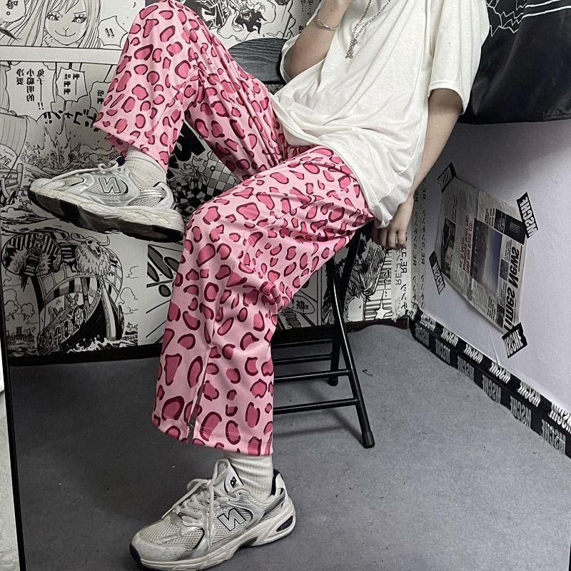 Women's Pants & Capris Women Leopard Print Pant Street Pink Wide Leg Trousers Casual Straight Spring High Waist Slim Y2k Trouser 2022, Black;white
Women's Pants & Capris Women Leopard Print Pant Street Pink Wide Leg Trousers Casual Straight Spring High Waist Slim Y2k Trouser 2022, Black;white