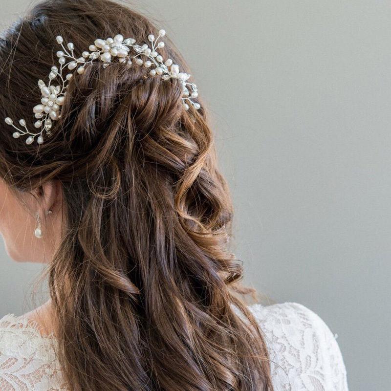 Hair Clips & Barrettes Vintage Wedding Bridal Pearl Flower Crystal Pins NOV99, Golden;silver
Hair Clips & Barrettes Vintage Wedding Bridal Pearl Flower Crystal Pins NOV99, Golden;silver