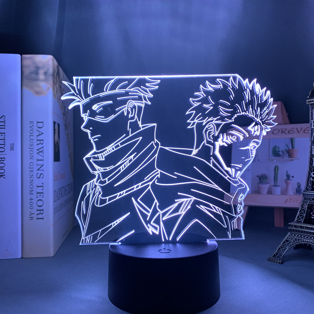 Anime Lamp Satoru Gojo Jujutsu Kaisen Led Night Light Yuji Itadori for Room Deco Birthday Gift Lamp
Anime Lamp Satoru Gojo Jujutsu Kaisen Led Night Light Yuji Itadori for Room Deco Birthday Gift Lamp