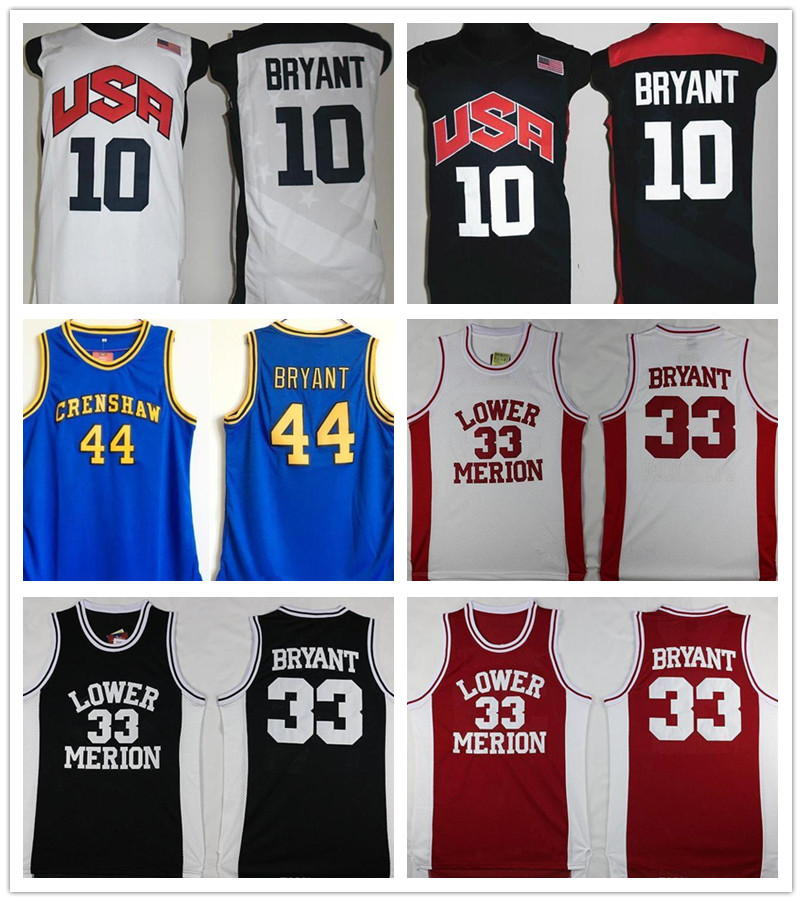 Stitched NCAA 2012 Team USA Lower Merion 33 Bryant Jersey College Men High School Basketball Hightower Crenshaw Dream Red White Blue, Black;red
Stitched NCAA 2012 Team USA Lower Merion 33 Bryant Jersey College Men High School Basketball Hightower Crenshaw Dream Red White Blue, Black;red