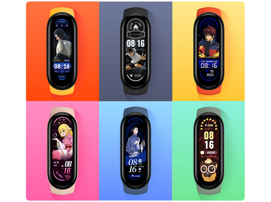 Xiaomi Mi Band 6 Global Version Smart Wristbands Blood Oxygen Fitness Traker Heart Rate Bluetooth-compatible