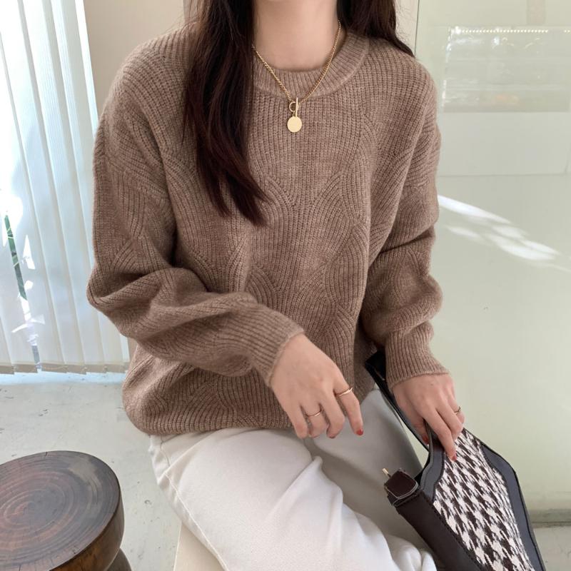 Women's Sweaters Warm Sweater Autumn And Winter 2021 Japanese Retro Twist Lazy Style Pullover Loose With Foreign, Khaki
Women's Sweaters Warm Sweater Autumn And Winter 2021 Japanese Retro Twist Lazy Style Pullover Loose With Foreign, Khaki