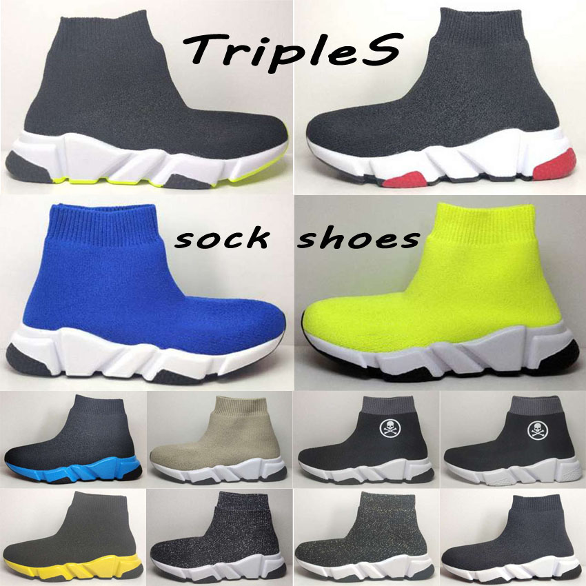 Designers Triple S kids childrens boy girl youth speed trainer 1.0 sock boots casual shoes city socks boot shoe runners runner Platform sneakers size 24-35, #5 or #6
Designers Triple S kids childrens boy girl youth speed trainer 1.0 sock boots casual shoes city socks boot shoe runners runner Platform sneakers size 24-35, #5 or #6