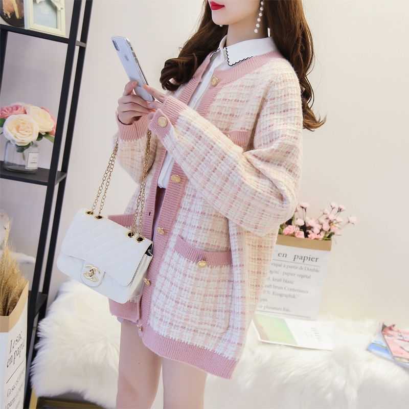 spring/autumn women sweaters knitted loose casual sweater autumn thick women clothing cardigans students sweaters ins women coat 201019, Beige
spring/autumn women sweaters knitted loose casual sweater autumn thick women clothing cardigans students sweaters ins women coat 201019, Beige