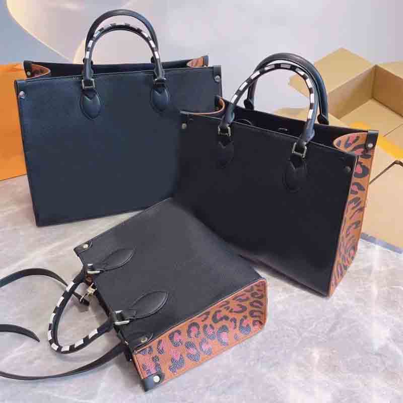 Fashion womens bag High quality Match Leopard Print Large Capacity Shopping Bags Leather Messenger Tote Casual Plain Patchwork Handbag, 34-double-sided printing
Fashion womens bag High quality Match Leopard Print Large Capacity Shopping Bags Leather Messenger Tote Casual Plain Patchwork Handbag, 34-double-sided printing