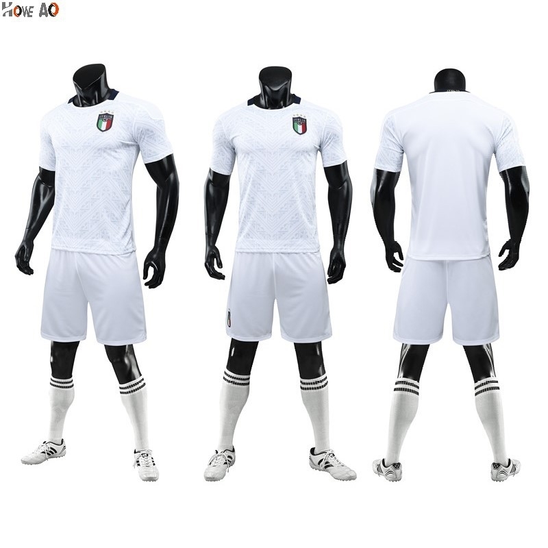 2020 cup Italy national team away short sleeve football men's adult children's soccer suit, Gray
2020 cup Italy national team away short sleeve football men's adult children's soccer suit, Gray