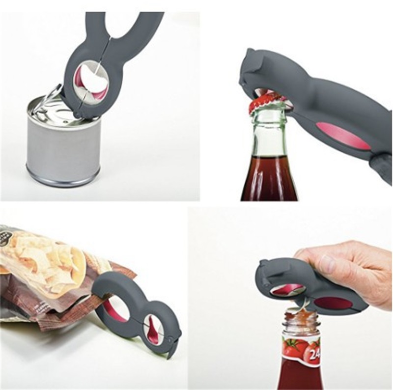 Multi Opener, Jar, Bottle, Can Opener, Bag Opener, Lid Twist Off EZ Seal Gripper, Soda Bottle Cap Opener Multi Lid Off Helps Seniors 196 V2
Multi Opener, Jar, Bottle, Can Opener, Bag Opener, Lid Twist Off EZ Seal Gripper, Soda Bottle Cap Opener Multi Lid Off Helps Seniors 196 V2