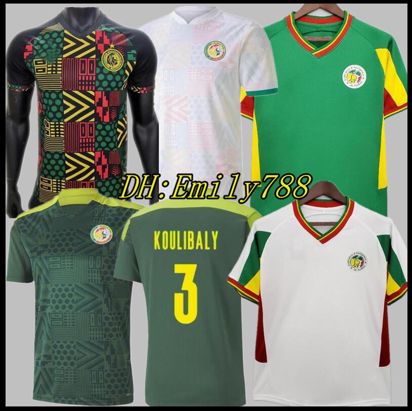 22/23 Senegal soccer jerseys 1 star African Cup 2022 2023 national team 2002 KOULIBALY retro GUEYE KOUYATE SARR homme Maillot de foot football shirt, 21-22 away + patch
22/23 Senegal soccer jerseys 1 star African Cup 2022 2023 national team 2002 KOULIBALY retro GUEYE KOUYATE SARR homme Maillot de foot football shirt, 21-22 away + patch