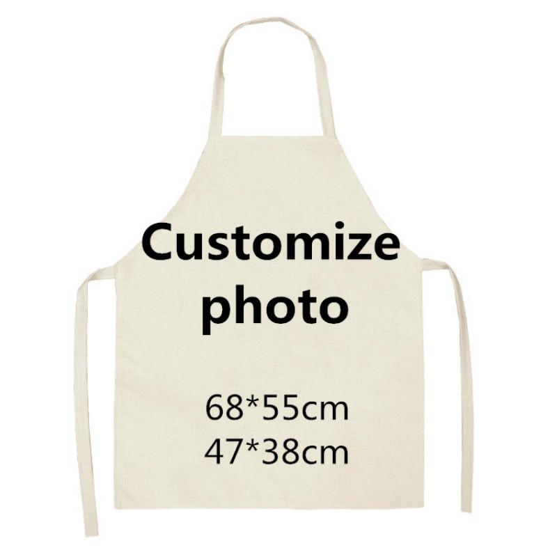 Customized Po Aprons Kitchen Linen Apron For Man Woman Waist Baking Bib Cooking BBQ Pinafore Cleaning Tools 68*55cm
Customized Po Aprons Kitchen Linen Apron For Man Woman Waist Baking Bib Cooking BBQ Pinafore Cleaning Tools 68*55cm