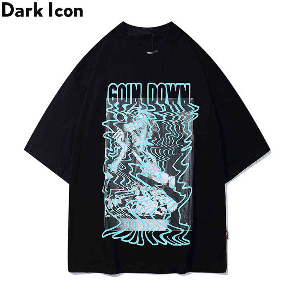 Printed Hip Hop Tshirt Summer Crew Neck Hipster T-shirt Oversize Tee Male Top Black Khaki 210603
Printed Hip Hop Tshirt Summer Crew Neck Hipster T-shirt Oversize Tee Male Top Black Khaki 210603