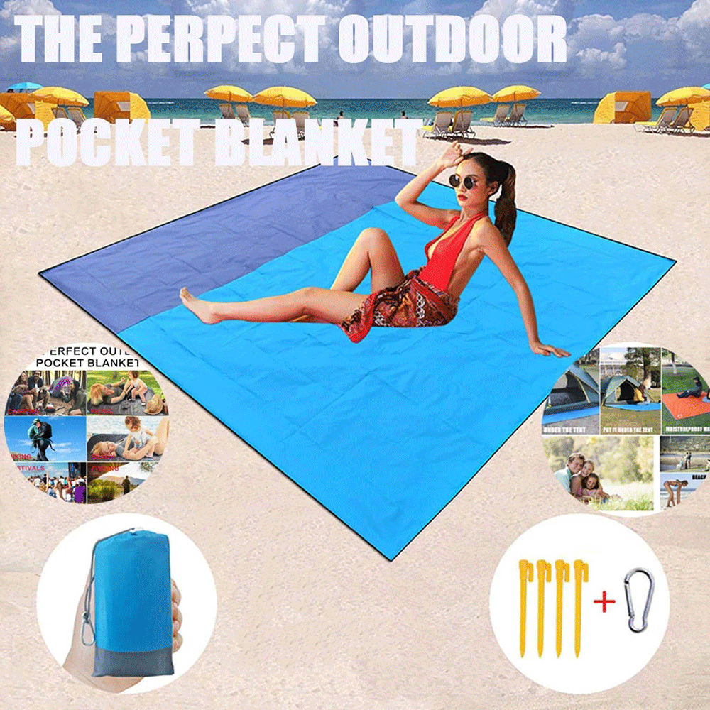 2M*1.4M Waterproof Beach Blanket Outdoor Portable Picnic Mat Camping Ground Mat Mattress Camping Camping Bed Sleeping Pad
2M*1.4M Waterproof Beach Blanket Outdoor Portable Picnic Mat Camping Ground Mat Mattress Camping Camping Bed Sleeping Pad