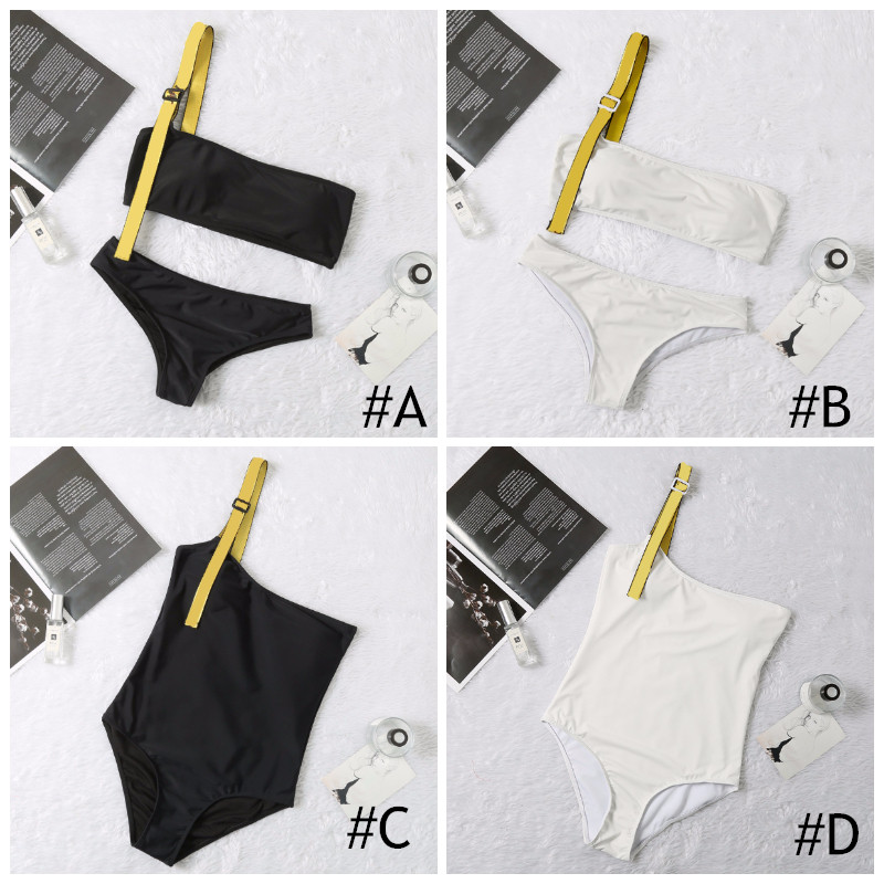 Yellow Shoulder Swimsuits Designer Padded Push Up Women's One-piece Swimwear Outdoor Beach Travel Vacation Must Bandage Swimsuits
Yellow Shoulder Swimsuits Designer Padded Push Up Women's One-piece Swimwear Outdoor Beach Travel Vacation Must Bandage Swimsuits