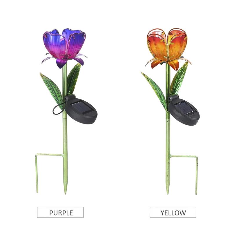 Lawn Lamps 2 Pack Solar Garden Stake Flower Lights Outdoor Powered Ground Light Street For Patio Yard Decoration
Lawn Lamps 2 Pack Solar Garden Stake Flower Lights Outdoor Powered Ground Light Street For Patio Yard Decoration