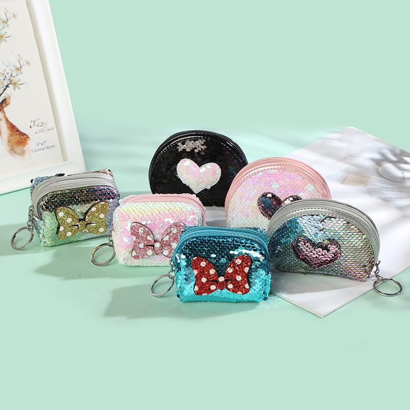 Keychains Fashion Mini Creative Coin Purse Keychain Lovely Sequins Small Zero Wallet Bag Kids Girls Love Pendant Gift
Keychains Fashion Mini Creative Coin Purse Keychain Lovely Sequins Small Zero Wallet Bag Kids Girls Love Pendant Gift