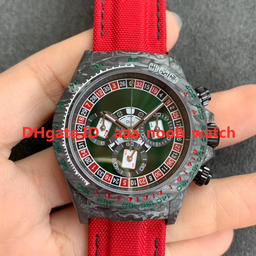 2021 40mm Men's Watch With matt black textured carbon fiber case 7750 Automatic mechanical movement Waterproof sapphire crystal Chronograph orologio di lusso, Box
2021 40mm Men's Watch With matt black textured carbon fiber case 7750 Automatic mechanical movement Waterproof sapphire crystal Chronograph orologio di lusso, Box