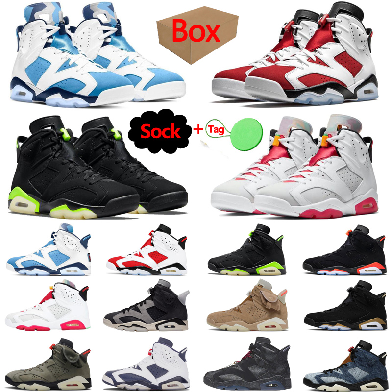With Box&Sock&Tag 6 6s mens basketball shoes UNC Electric Green Carmine Infrared Hare DMP British Khaki men trainers sports sneakers, #1 electric green
With Box&Sock&Tag 6 6s mens basketball shoes UNC Electric Green Carmine Infrared Hare DMP British Khaki men trainers sports sneakers, #1 electric green
