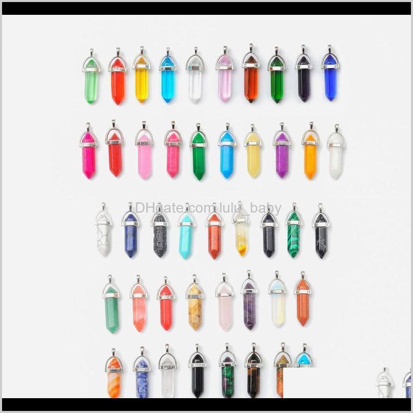 Mixed Different Styles Natural Stone Necklace Women Men Chakra Quartz Crystal Summer Jewelry With Chain Tffjo Necklaces 36Vdp
Mixed Different Styles Natural Stone Necklace Women Men Chakra Quartz Crystal Summer Jewelry With Chain Tffjo Necklaces 36Vdp