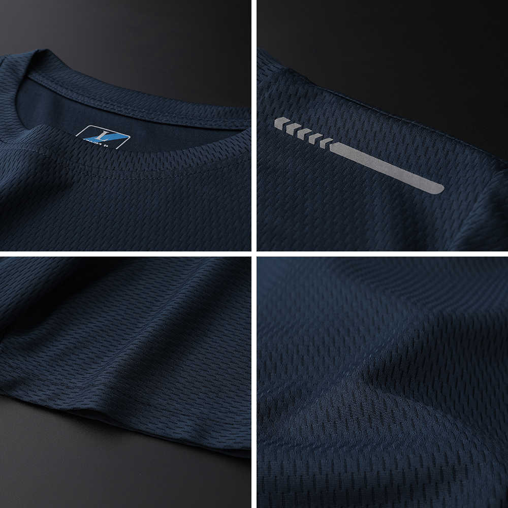 Summer Outdoor Ice Silk Short Sleeve t Shirt Men Solid Color Casual Sports Quick Drying Trip Fishing T 210707