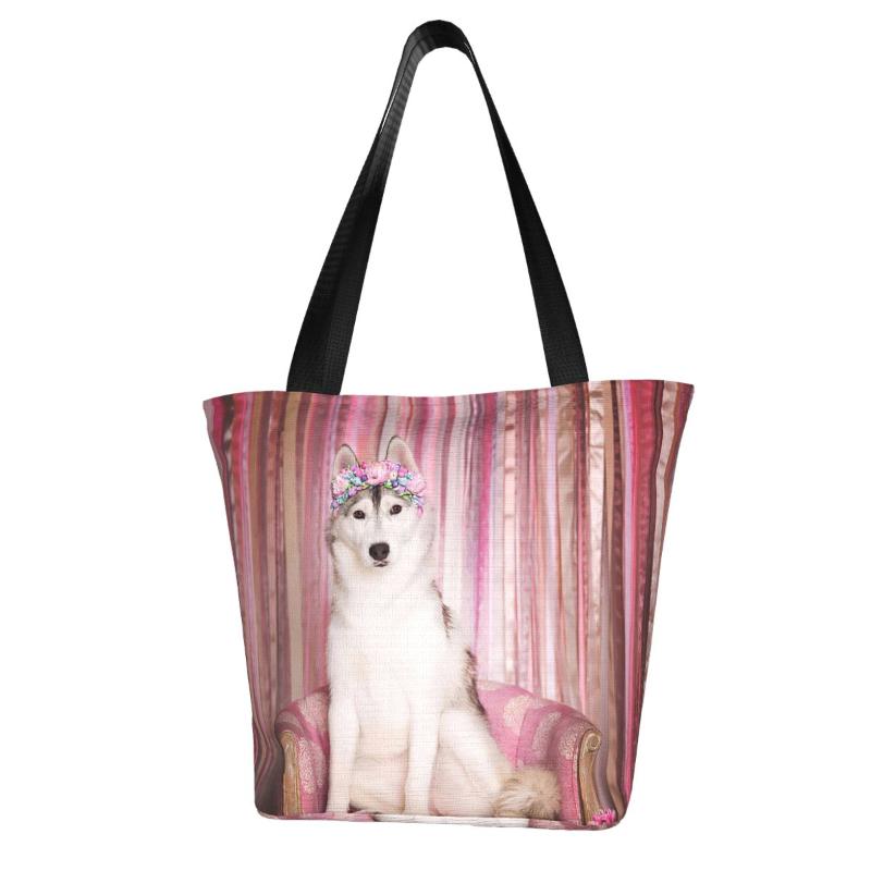 Duffel Bags Animal Husky Siberian Dogs Dog P Polyester Outdoor Girl Handbag, Woman Shopping Bag, Shoulder Canvas Gift Bag, Black
Duffel Bags Animal Husky Siberian Dogs Dog P Polyester Outdoor Girl Handbag, Woman Shopping Bag, Shoulder Canvas Gift Bag, Black