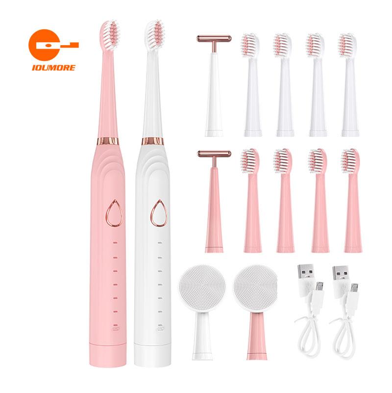 Ins Electric Tooth Brush Soft Hair Six Speed Beauty Face Cleaner Adult Ultrasonic Vibrate USB Rechargeable Toothbrush Smart
Ins Electric Tooth Brush Soft Hair Six Speed Beauty Face Cleaner Adult Ultrasonic Vibrate USB Rechargeable Toothbrush Smart