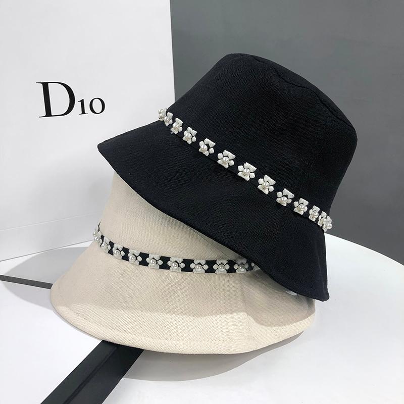 Hat Ladies Spring And Summer All-in-one Sunshade Fisherman Fashion Foreign Pearl Flower Sunblock Wide Brim Hats, Blue;gray
Hat Ladies Spring And Summer All-in-one Sunshade Fisherman Fashion Foreign Pearl Flower Sunblock Wide Brim Hats, Blue;gray