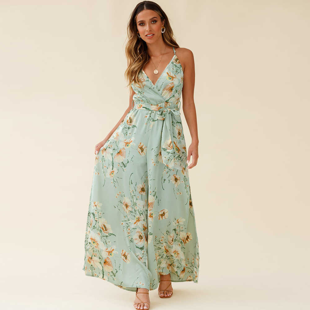VANOVICH European and American Printing Jumpsuit Women Spring Summer Ladies Jumpsuits Casual Sexy Wide Leg Pants 210615, Green
VANOVICH European and American Printing Jumpsuit Women Spring Summer Ladies Jumpsuits Casual Sexy Wide Leg Pants 210615, Green