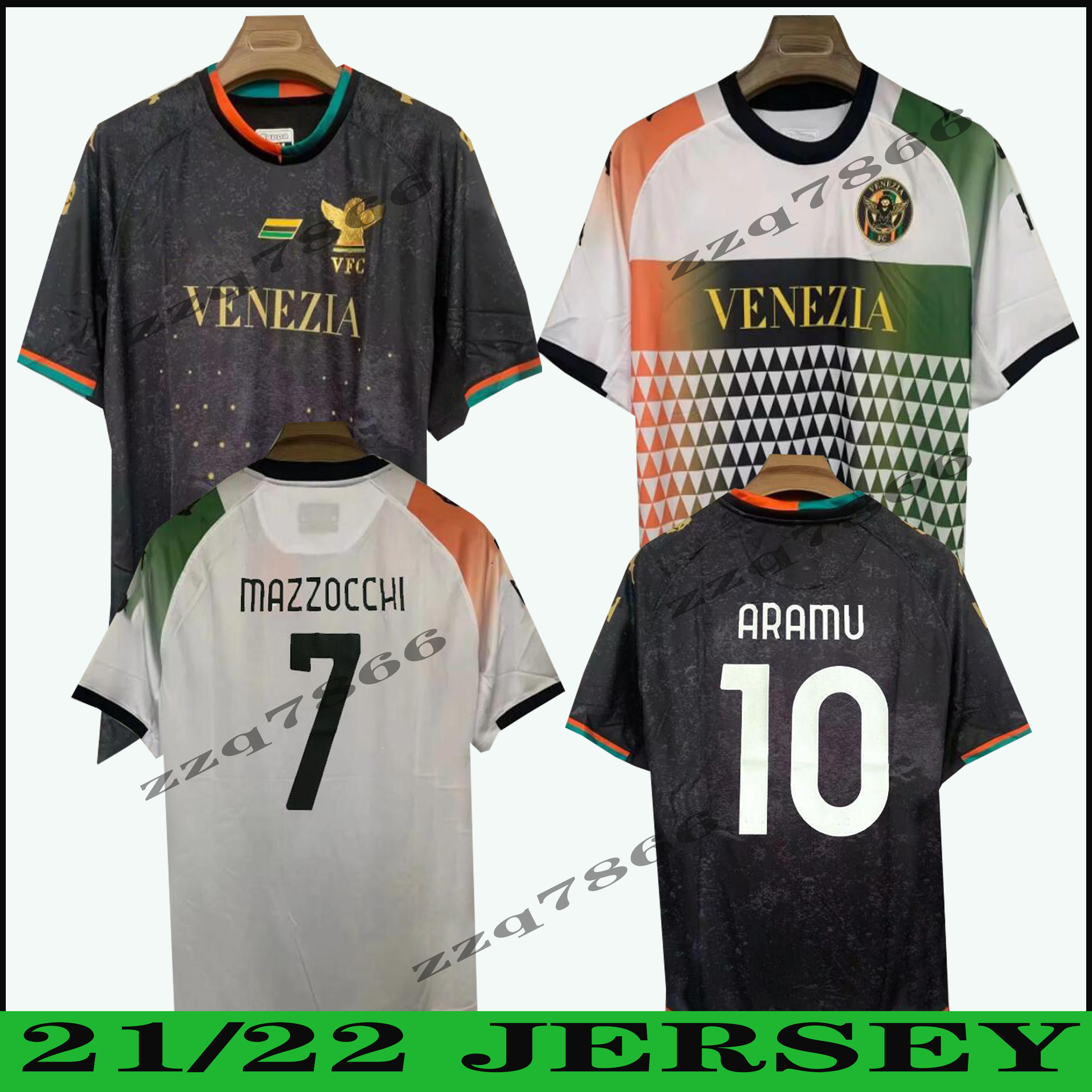 21/22 Venezia Football Jerseys ARAMU FORTE Venice Home Black Soccer Jersey BUSIO MAZZOCCHI Away White Shirt 2021/2022 Men 3rd Adult Uniforms
21/22 Venezia Football Jerseys ARAMU FORTE Venice Home Black Soccer Jersey BUSIO MAZZOCCHI Away White Shirt 2021/2022 Men 3rd Adult Uniforms