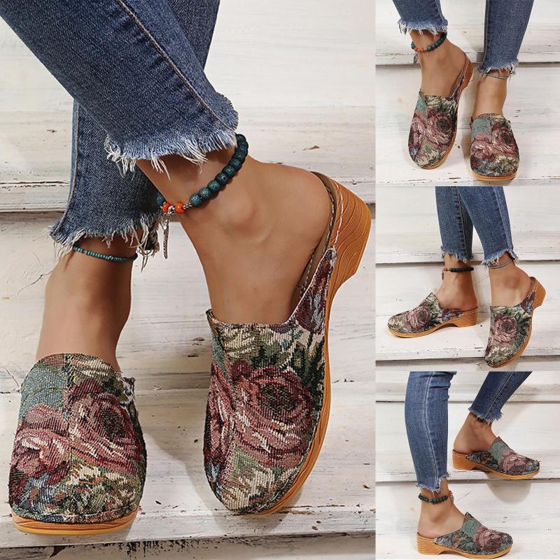 Sandals Women Summer Slip-on Square Heels Round Toe Breathable Slippers Shoes Platform Sandalias, Gn
Sandals Women Summer Slip-on Square Heels Round Toe Breathable Slippers Shoes Platform Sandalias, Gn