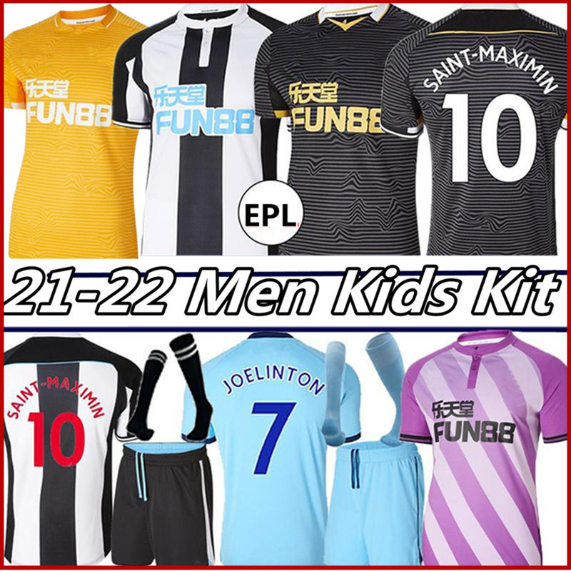 2022 Newcastle United Jerseys Soccer The Magpies WILSON WILLOCK SHELVEY SAINT-MAXIMIN ALMIRON JOELINTON Football Shirt RITCHIE GAYLE third Jersey Men Kids kits, Colour 12
2022 Newcastle United Jerseys Soccer The Magpies WILSON WILLOCK SHELVEY SAINT-MAXIMIN ALMIRON JOELINTON Football Shirt RITCHIE GAYLE third Jersey Men Kids kits, Colour 12