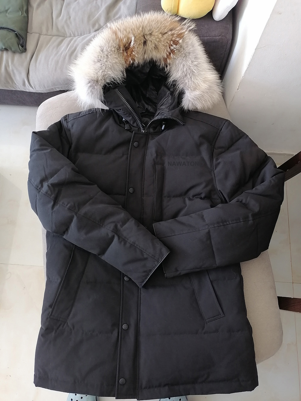Real WOlf Coyote Fur Parka Mens Canada USA Style Waterproof Windstopper Winter Warm Jacket Thick Carson, Black
Real WOlf Coyote Fur Parka Mens Canada USA Style Waterproof Windstopper Winter Warm Jacket Thick Carson, Black