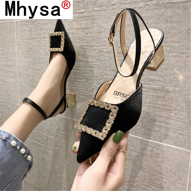 Sandals 2021 Summer Women's Fashion Sexy Pointed High Heel Outdoor Vintage Buckle Light Square Shoes For Woman, Black
Sandals 2021 Summer Women's Fashion Sexy Pointed High Heel Outdoor Vintage Buckle Light Square Shoes For Woman, Black