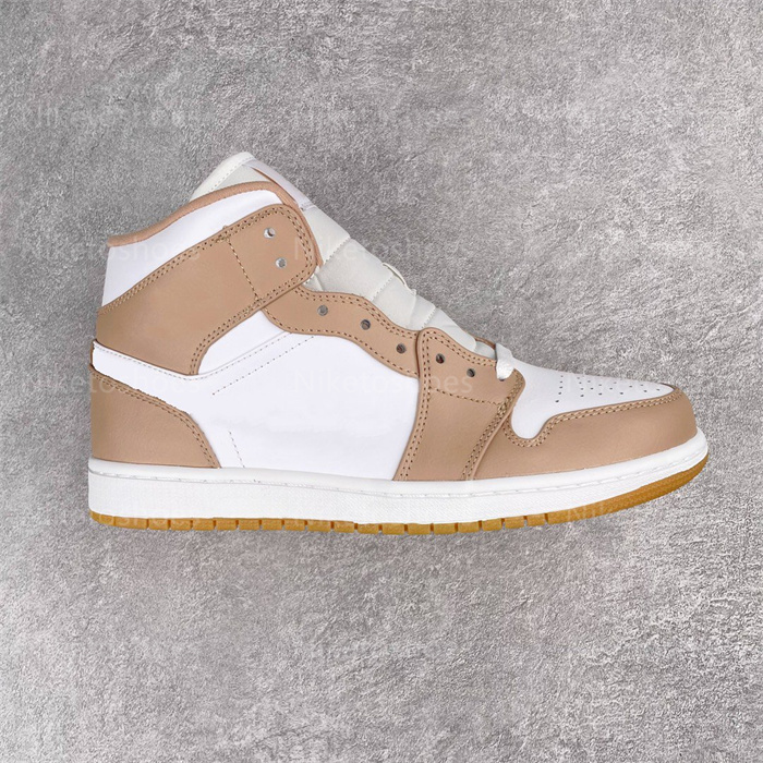 Tan Gum 1 Mid Leather Sports Shoe Hemp Gum Yellow White Basketball Outdoor Lace-Up Platform shoes, 01
Tan Gum 1 Mid Leather Sports Shoe Hemp Gum Yellow White Basketball Outdoor Lace-Up Platform shoes, 01