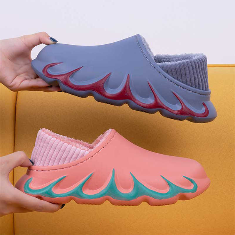 20201New Waterproof Non-Slip Home Women Slippers Winter/Autumn Warm Indoor Cotton Men Couples Shoes Croc Charms Plush Brief H0827, Blue(04) 40-45
20201New Waterproof Non-Slip Home Women Slippers Winter/Autumn Warm Indoor Cotton Men Couples Shoes Croc Charms Plush Brief H0827, Blue(04) 40-45