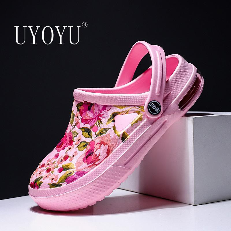 Air Cushion Unisex 2021 Designer Women Summer Slippers Casual Sandals Shoes Woman Beach Outdoor Hole Flats Slipper Slides 45, Black
Air Cushion Unisex 2021 Designer Women Summer Slippers Casual Sandals Shoes Woman Beach Outdoor Hole Flats Slipper Slides 45, Black