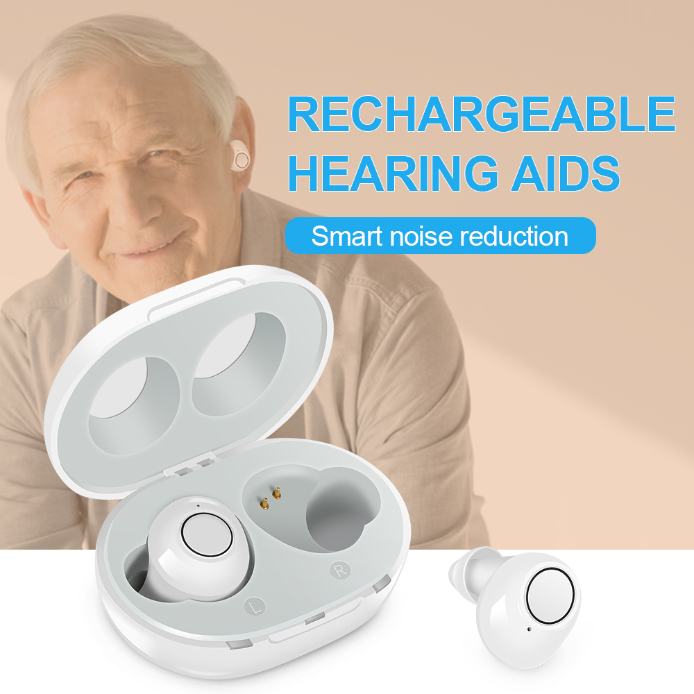 New Double Hearing Aids Rechargeable Audifonos Hearing Device Digital Hearing Aid with Charging Case Sound Amplifier for ElderlyScouts
New Double Hearing Aids Rechargeable Audifonos Hearing Device Digital Hearing Aid with Charging Case Sound Amplifier for ElderlyScouts