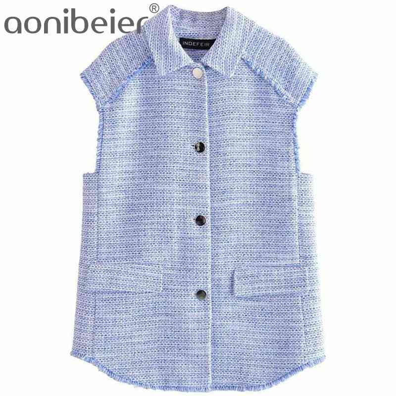 Textured Gilets Summer Fashion Raw Cut Edge Sleeveless Single Breasted Women Vest Casual Long Tops Outerwear Female 210604, Shorts
Textured Gilets Summer Fashion Raw Cut Edge Sleeveless Single Breasted Women Vest Casual Long Tops Outerwear Female 210604, Shorts