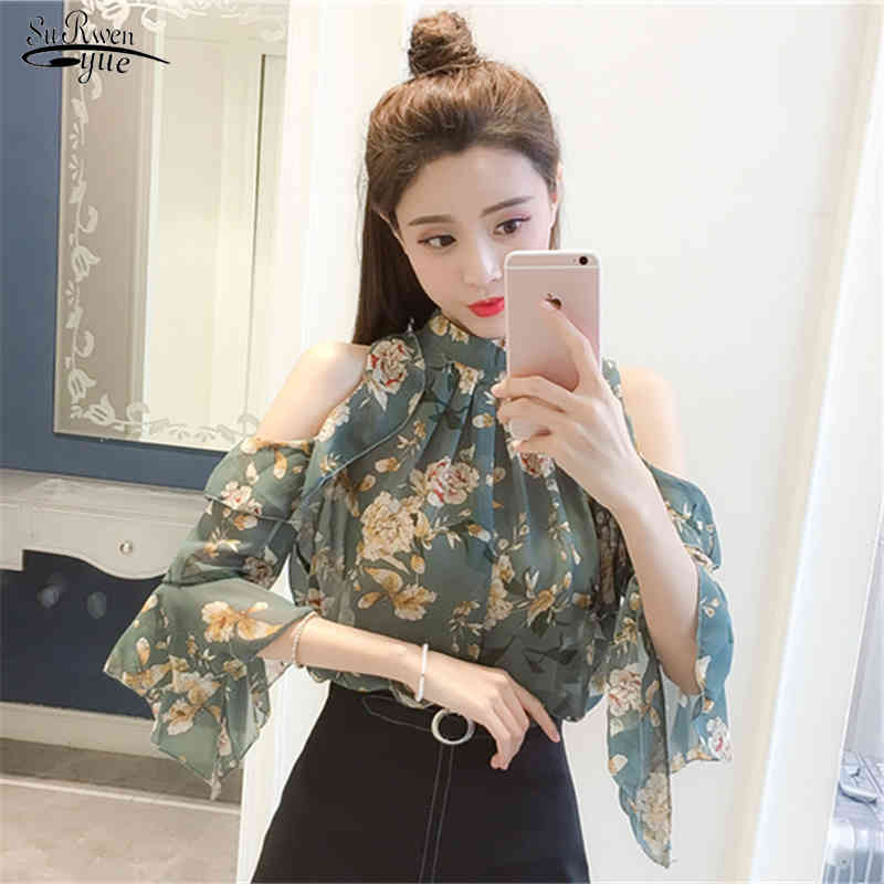 Fashion Summer Tops Chiffon Shirt Women And Blouses Off Shoulder Sexy Blouse Blusa Feminina 14300 210521, Green
Fashion Summer Tops Chiffon Shirt Women And Blouses Off Shoulder Sexy Blouse Blusa Feminina 14300 210521, Green
