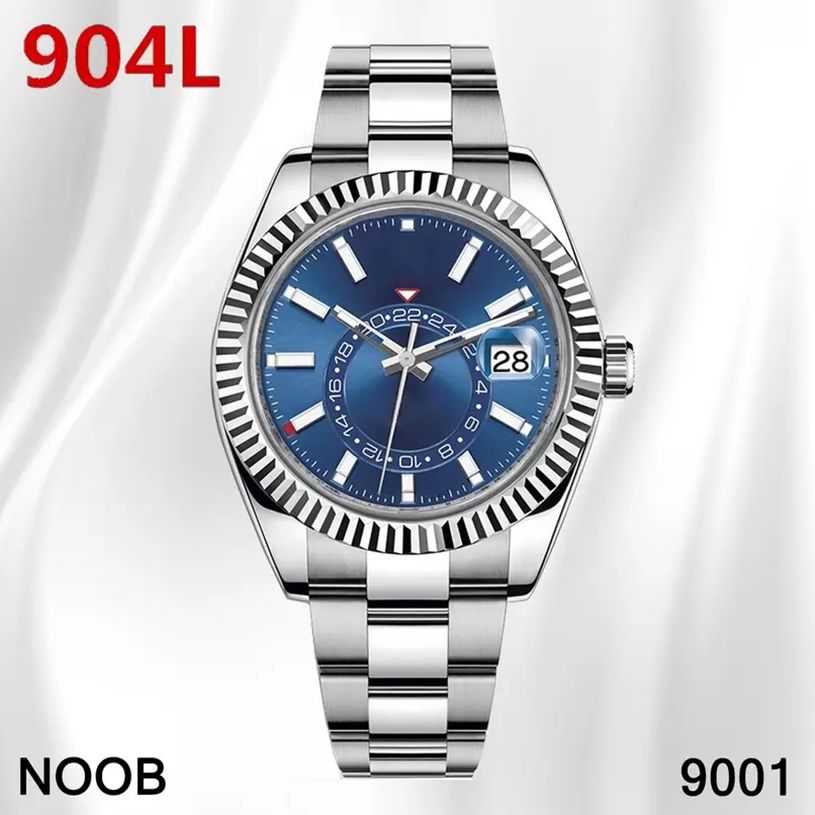 Men's Watch Automatic Mechanical Sky dweller 904L Stainless Steel Eta2813 Movement Sapphire Glass manually adjust month Waterproof Man, Slivery;brown
Men's Watch Automatic Mechanical Sky dweller 904L Stainless Steel Eta2813 Movement Sapphire Glass manually adjust month Waterproof Man, Slivery;brown
