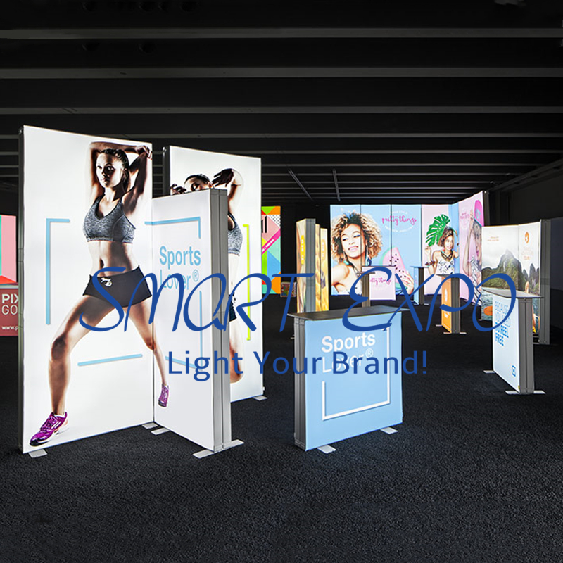 Complex Large Events Advertising Display Package with Custom Finishing