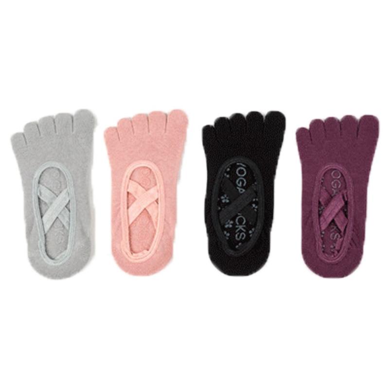 Sports Socks 1Pair Women Yoga Anti-Slip Bandage Backless Massage Sport Breathable Finger-Separated Ballet, Black
Sports Socks 1Pair Women Yoga Anti-Slip Bandage Backless Massage Sport Breathable Finger-Separated Ballet, Black