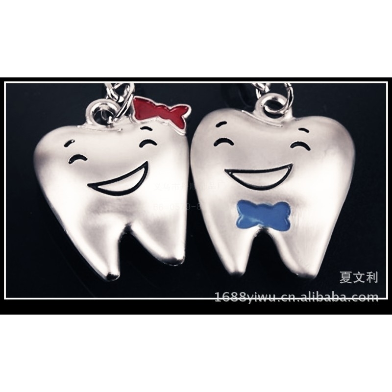 Metal key chain Valentine's Day gift metal tooth key chain tooth key ring happy tooth
Metal key chain Valentine's Day gift metal tooth key chain tooth key ring happy tooth