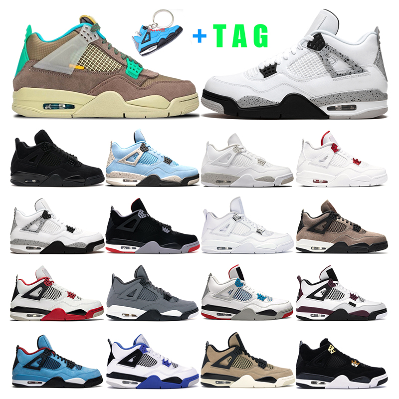 mens basketball shoes 4s jumpman 4 Taupe Haze Desert Moss university bule White oreo cement Black Cat women sport sneaker size 5.5-13, 26
mens basketball shoes 4s jumpman 4 Taupe Haze Desert Moss university bule White oreo cement Black Cat women sport sneaker size 5.5-13, 26