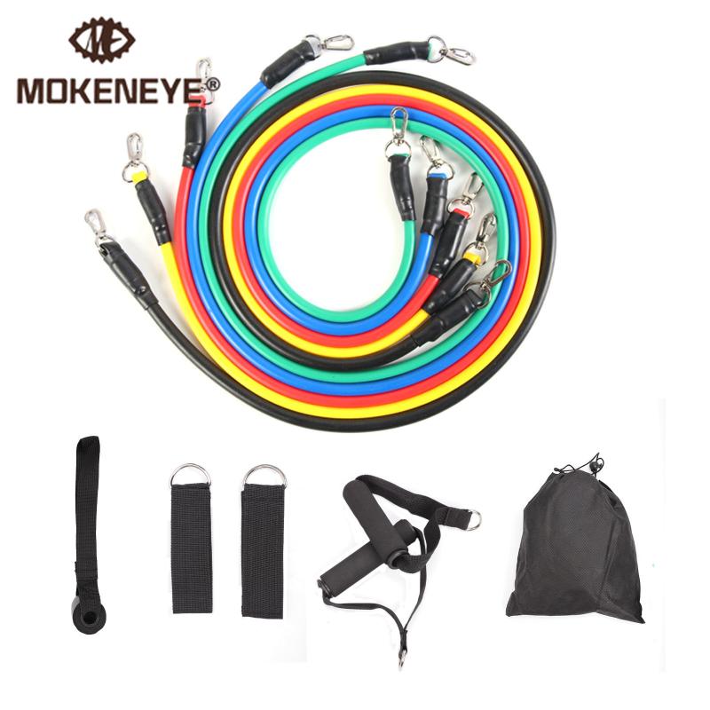 11Pcs/Set Yoga Latex Resistance Bands Strength Training 5PCS TPE Durable Strong Connecting Belt With Nylon Carrying Bag
11Pcs/Set Yoga Latex Resistance Bands Strength Training 5PCS TPE Durable Strong Connecting Belt With Nylon Carrying Bag